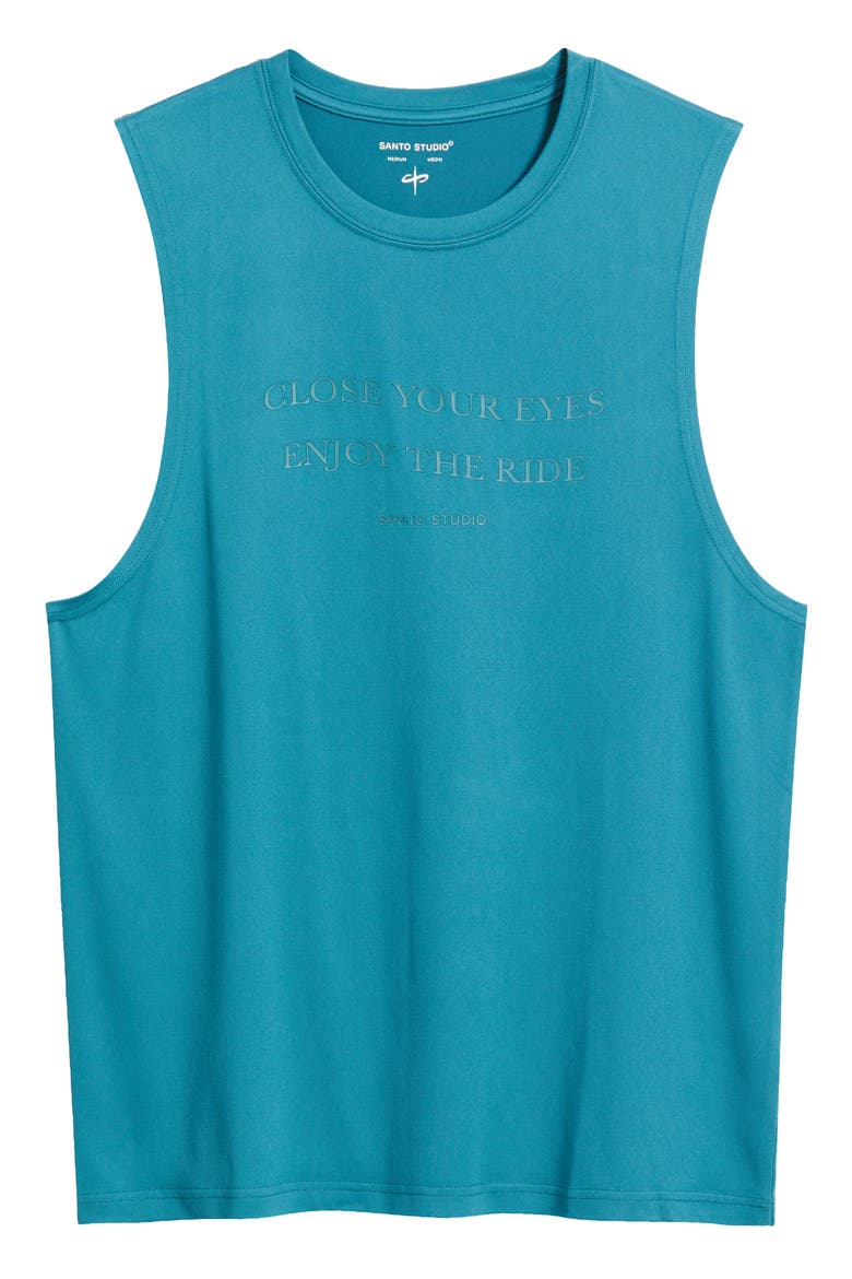 Ryan Sheckler Edition Tempo Enjoy Graphic Tech Tank, Alternate, color, BLUE