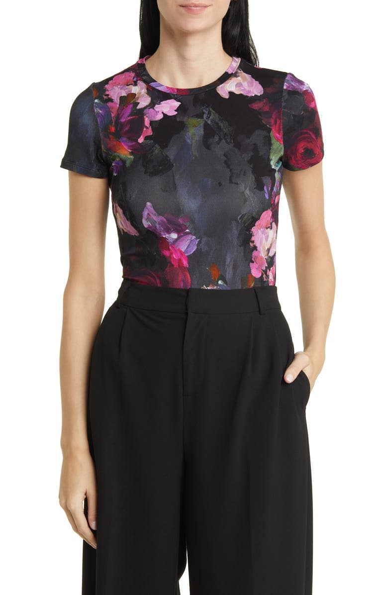 Ted Baker London Karlyaa Print Top, Main, color, 