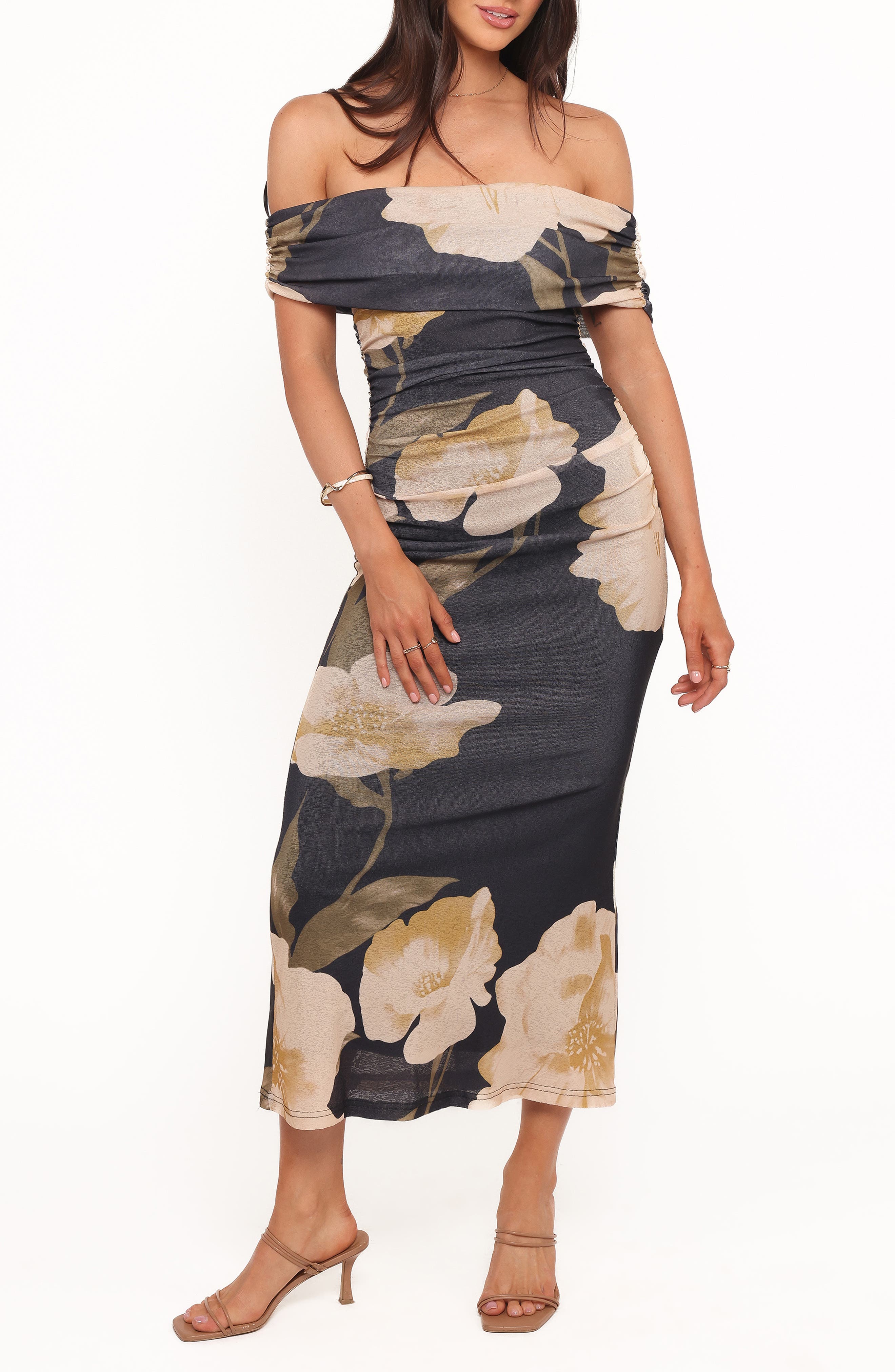selected BLACK FLORAL