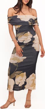 Petal & Pup Koda Floral Off the Shoulder Dress