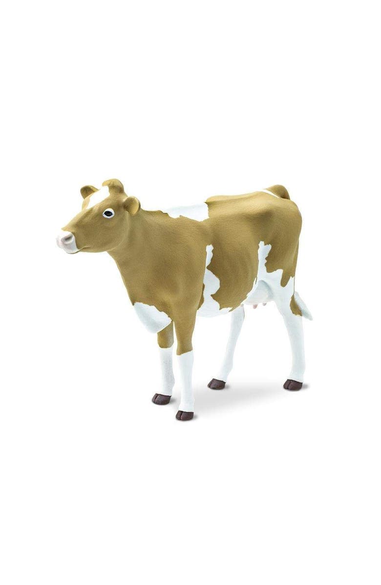 Safari Ltd. Guernsey Cow Kids Toy Figure, Alternate, color, NO COLOR