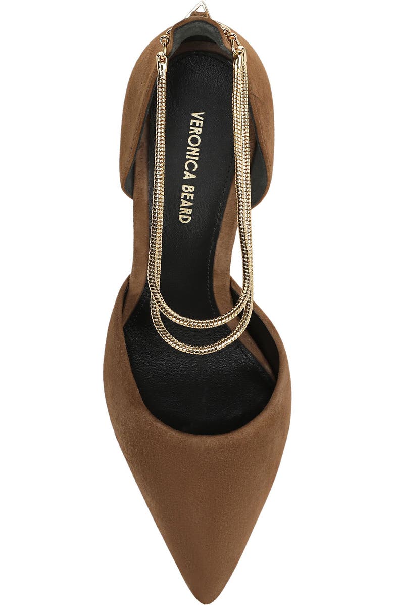 Veronica Beard Leandra Ankle Strap Pump, Alternate, color, Hazelwood