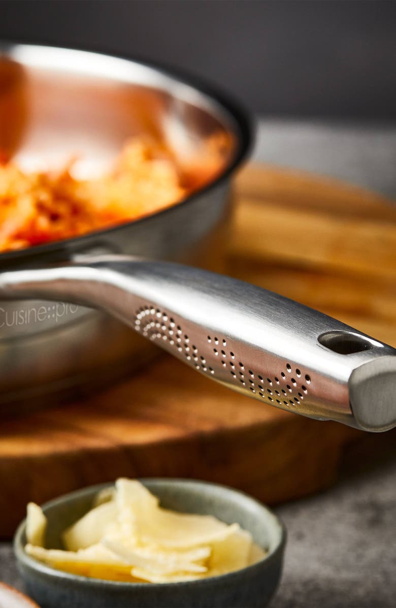 Cuisine::pro<sup>®</sup> iD3<sup>®</sup> SS 3.5 Qt. Sauté Pan with Lid, Alternate, color, Silver