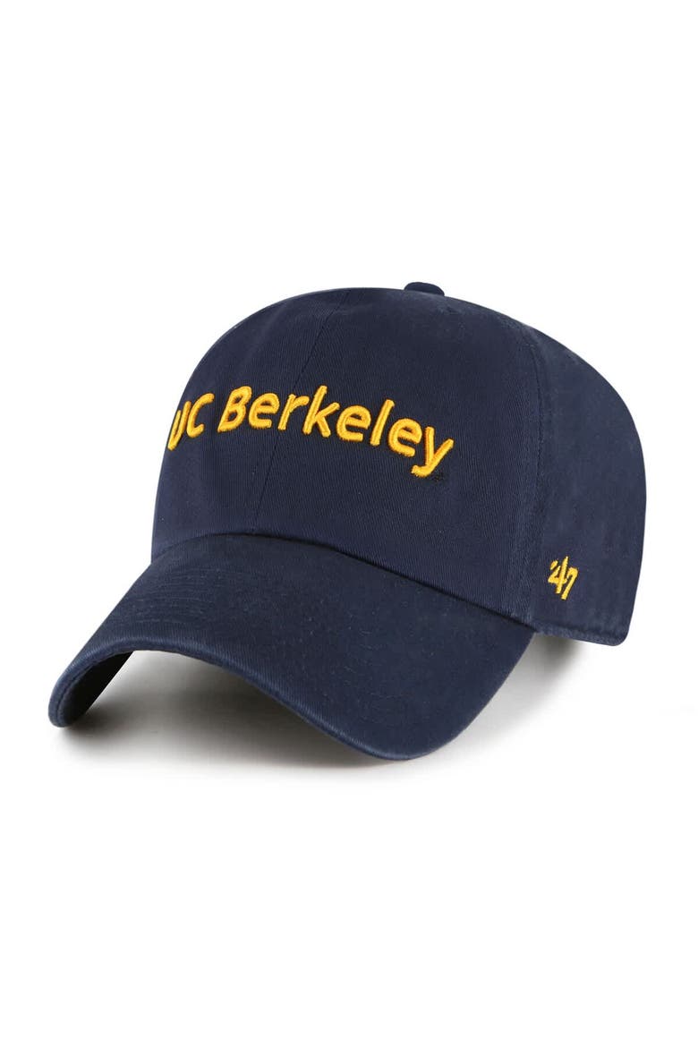 Men's '47 Navy Cal Bears Clean Up Adjustable Hat, Main, color, Navy