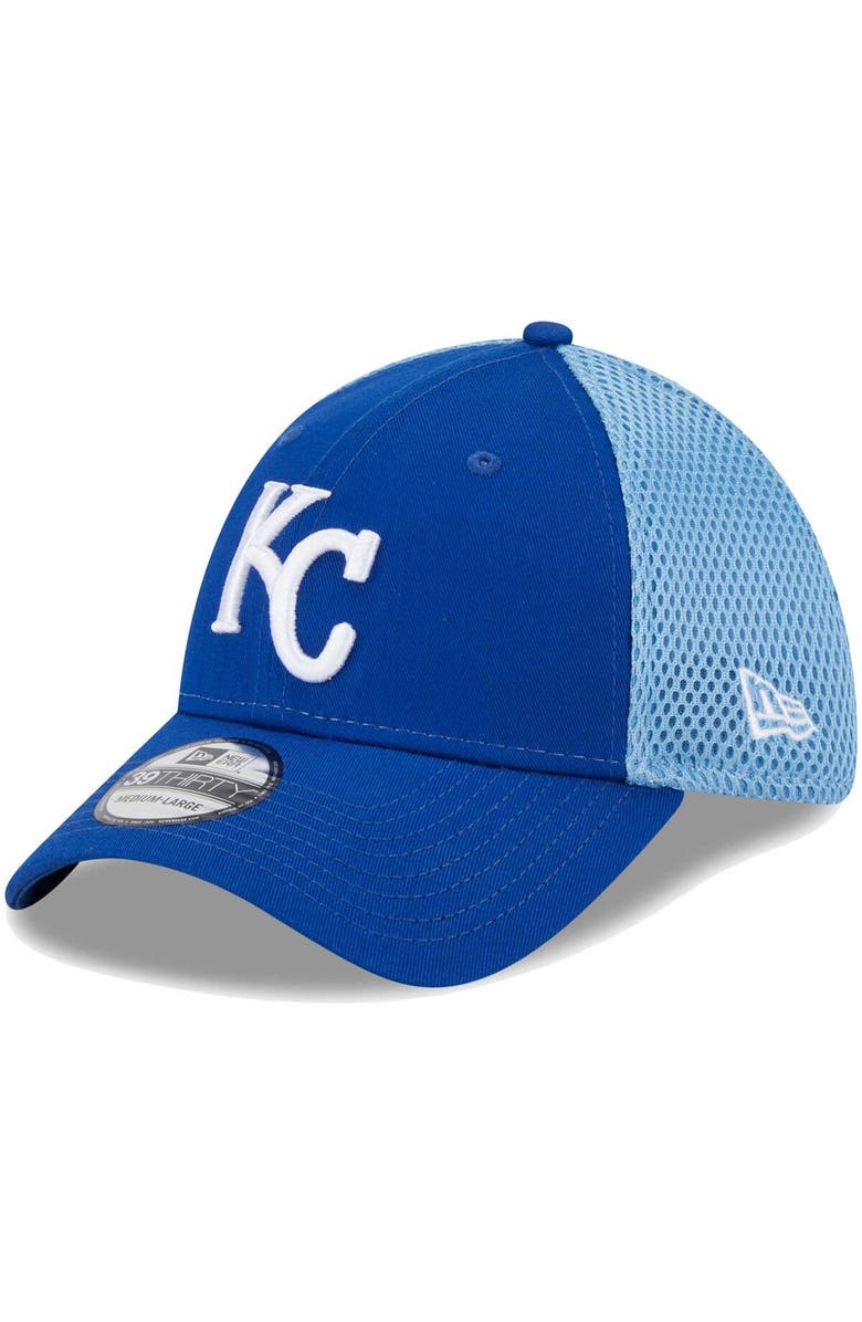 New Era Men's New Era Royal Kansas City Royals Team Neo 39THIRTY Flex Hat, Main, color, Royal