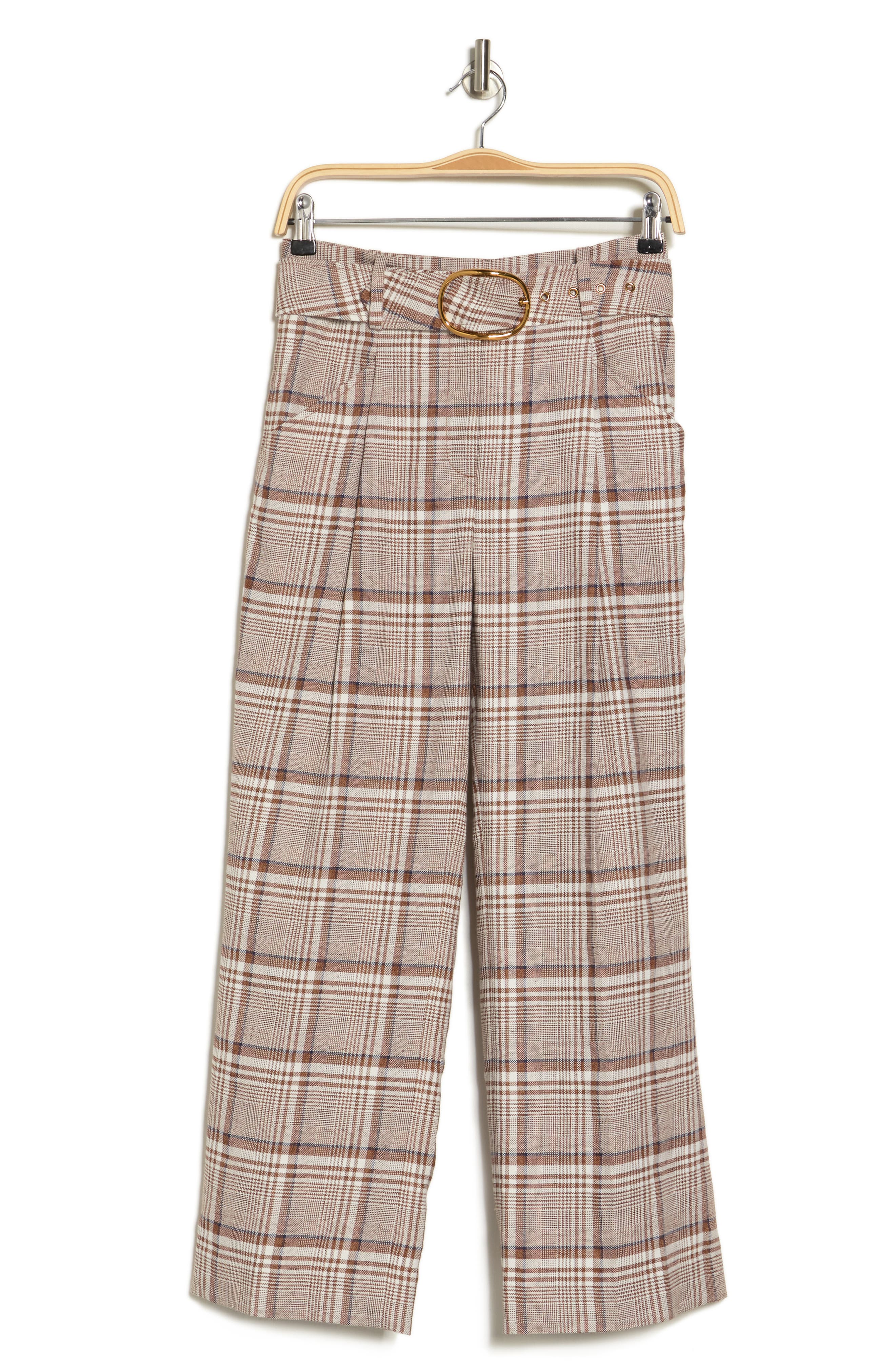 Veronica Beard Newman Cotton & Linen Blend Pants (Women) | Nordstromrack