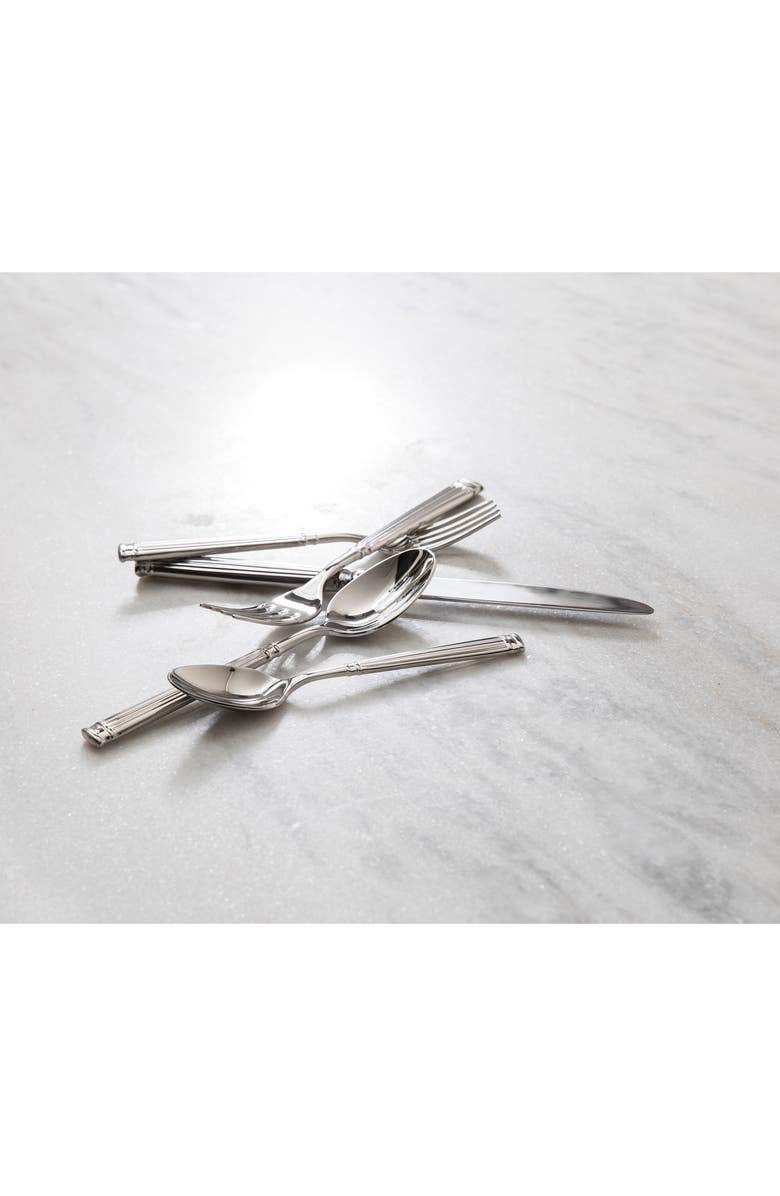 Fortessa Doria 20-Piece Place Setting, Alternate, color, Silver
