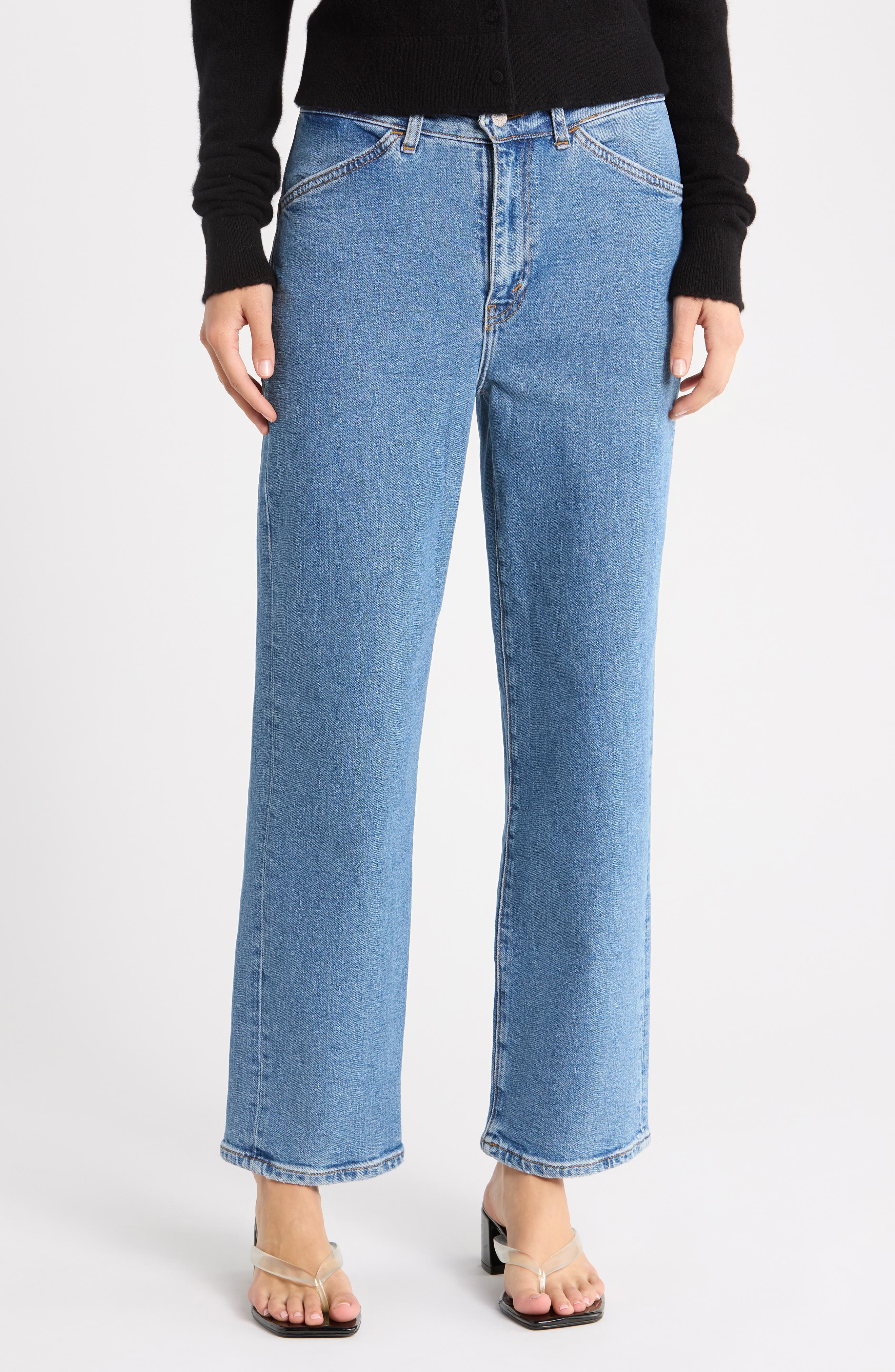 The Westley High Waist Straight Leg Jeans