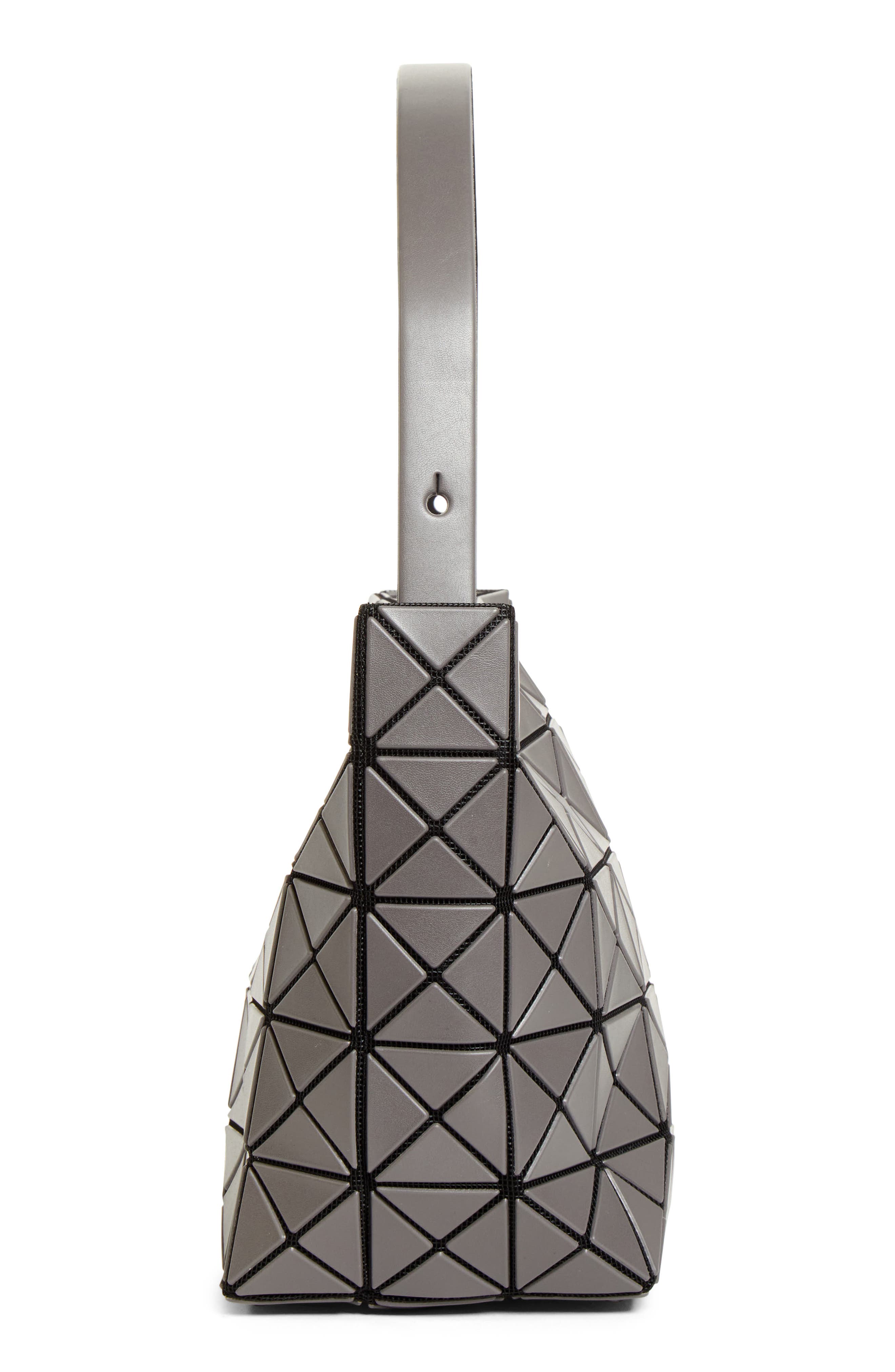 Bao Bao Issey Miyake Small Valley Hobo Bag, Alternate, color, Charcoal