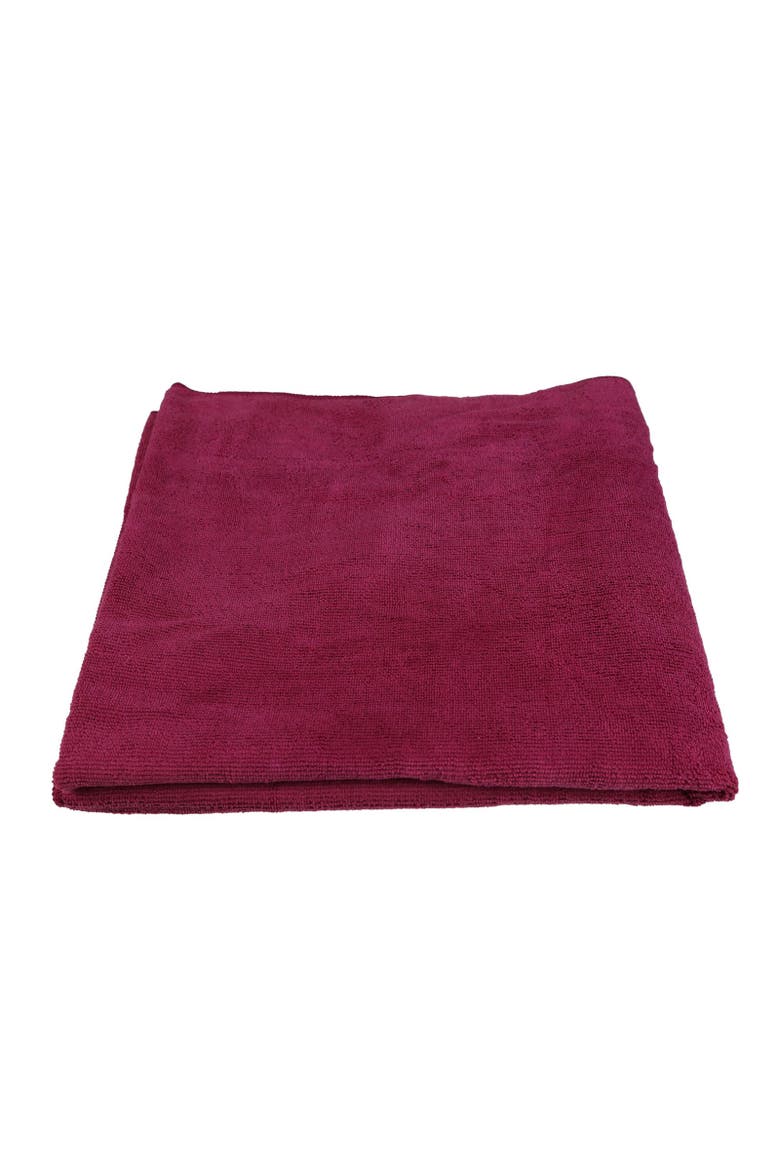 Great Outdoors Lightweight Large Compact Travel Towel, Alternate, color, Dark Cerise