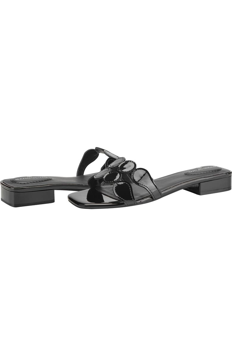 Bandolino Mayla Square Toe Slide Sandal, Alternate, color, Black