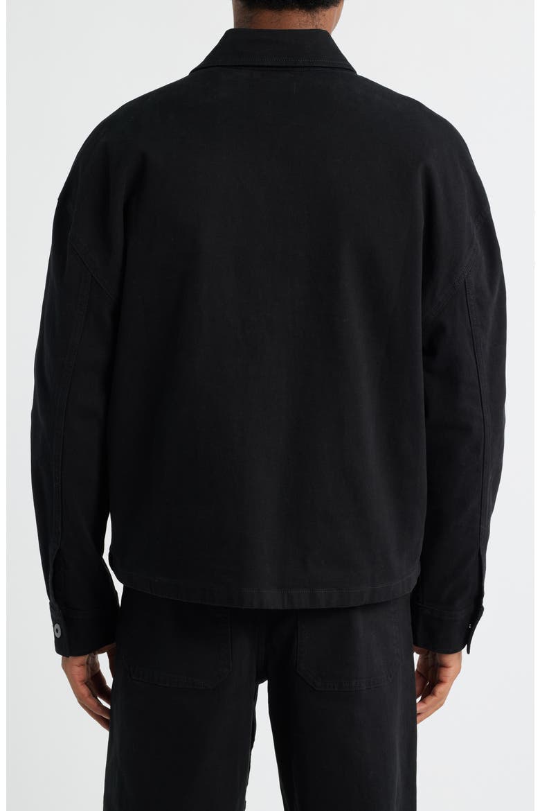 Canvas Workwear Jacket, Alternate, color, BLACK