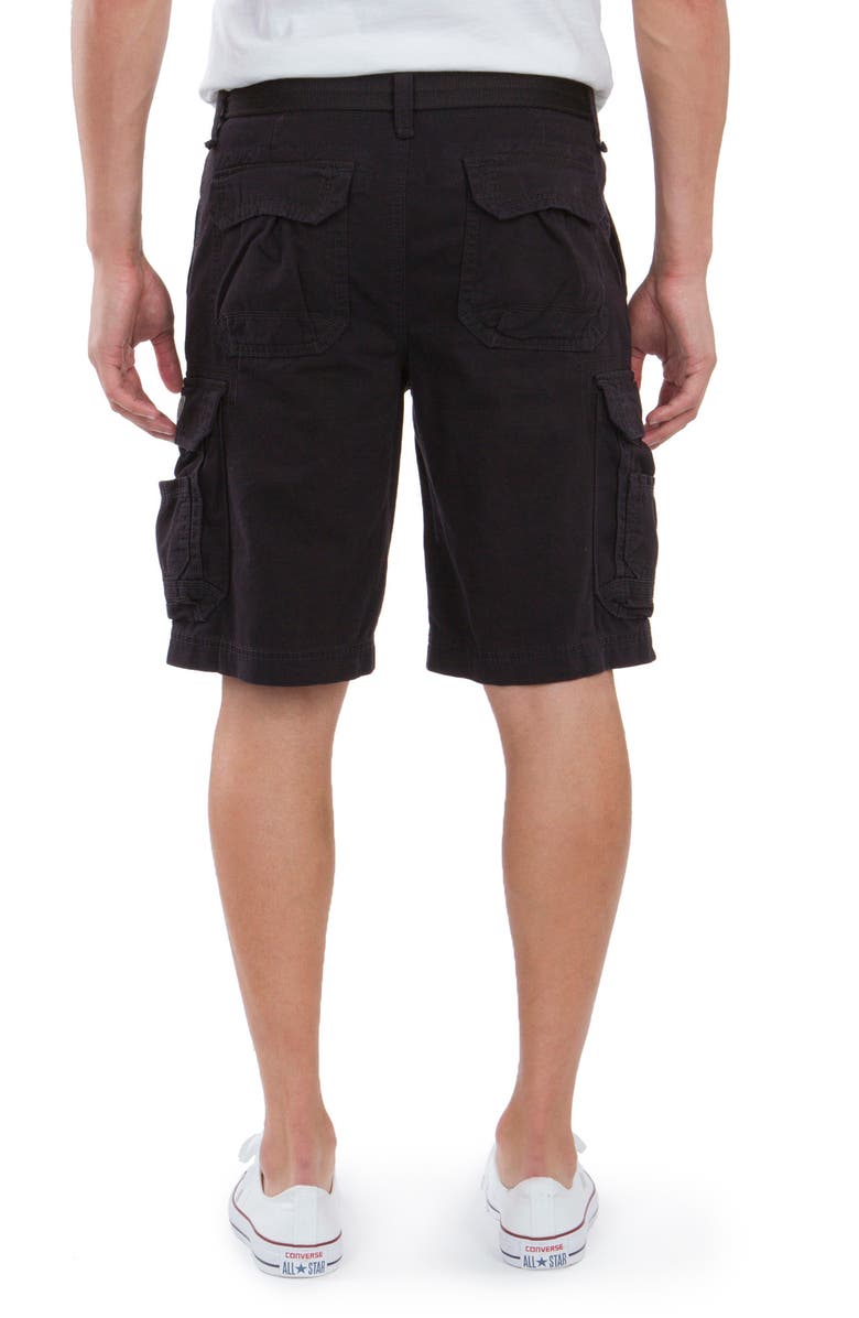 UNIONBAY Survivor Belted Cotton Cargo Shorts, Alternate, color, 