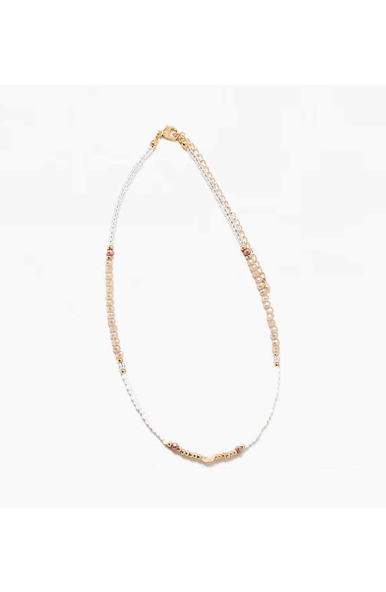 Erin McDermott Jewelry White Sands Necklace, Main, color, White