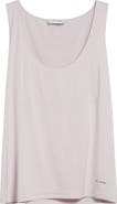 ST. JOHN Polished Stretch Jersey Tank