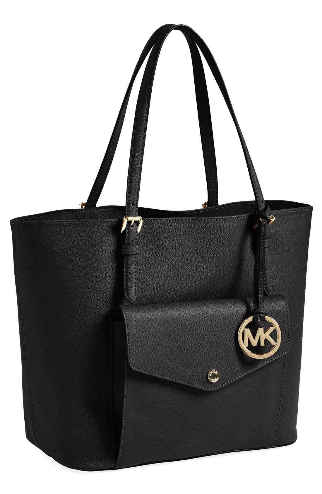MICHAEL Michael Kors 'Large Jet Set' Multifunction Travel Tote, Main, color, 