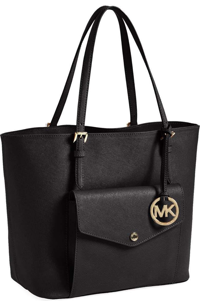 MICHAEL Michael Kors 'Large Jet Set' Multifunction Travel Tote, Main, color,