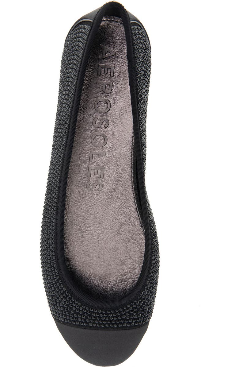 Aerosoles Pierre Rhinestone Ballet Flat, Alternate, color,