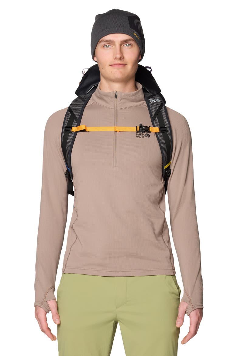 Crater Lake Heavyweight Half Zip, Alternate, color, WILD TAUPE