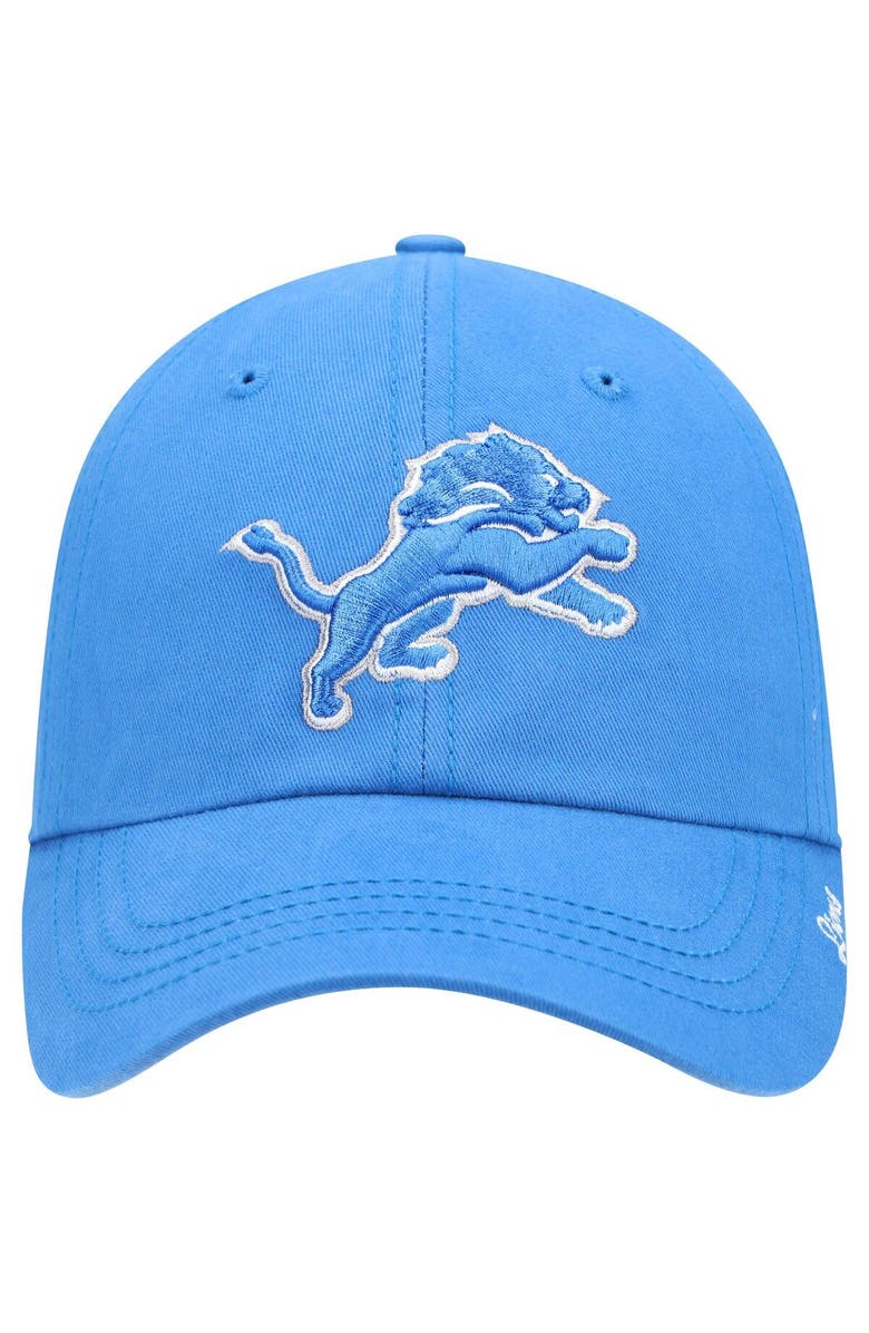 '47 Women's '47 Blue Detroit Lions Miata Clean Up Secondary Adjustable Hat, Alternate, color, Blue