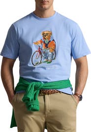 Polo Ralph Lauren Big & Tall Summer Bear T-Shirt
