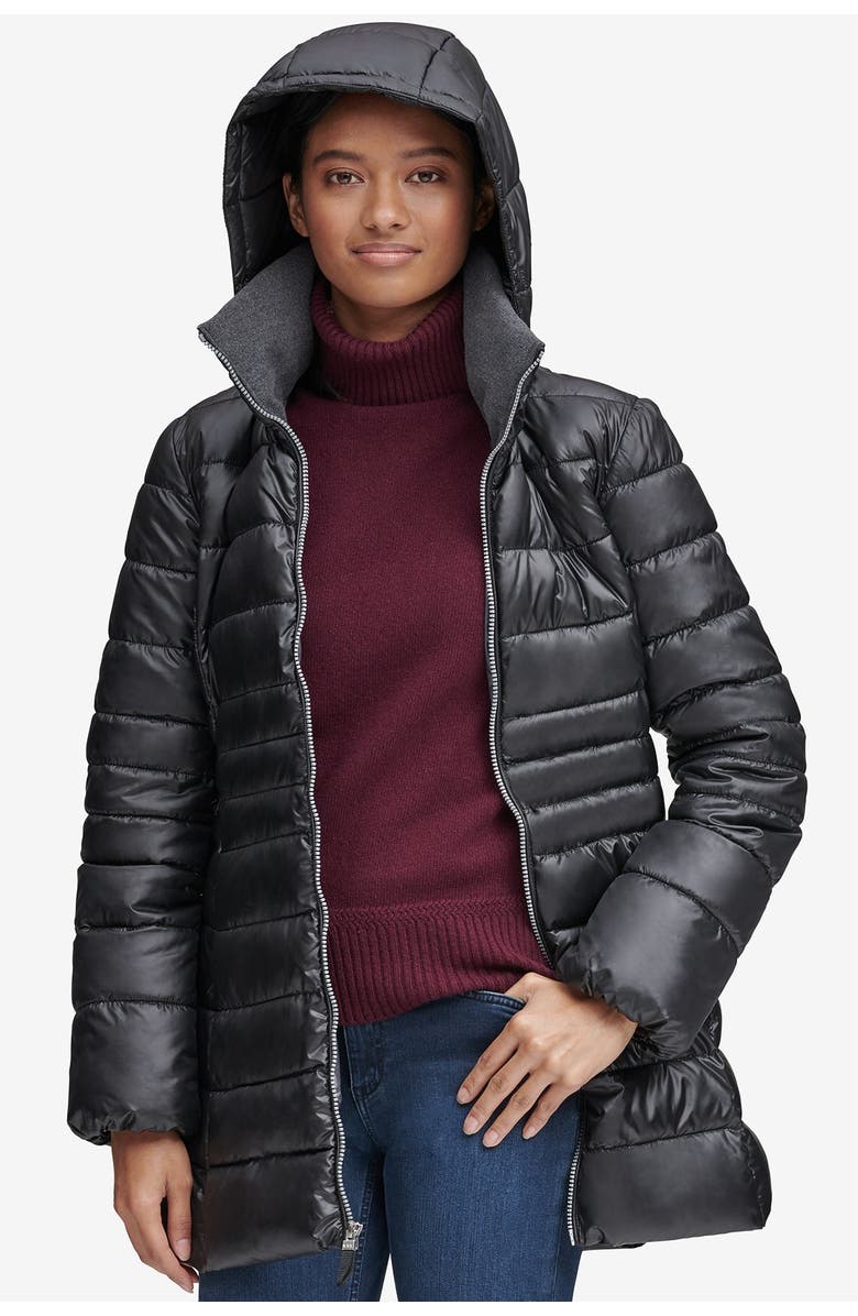 Marc New York Windsor Quilted Puff Parka, Alternate, color,