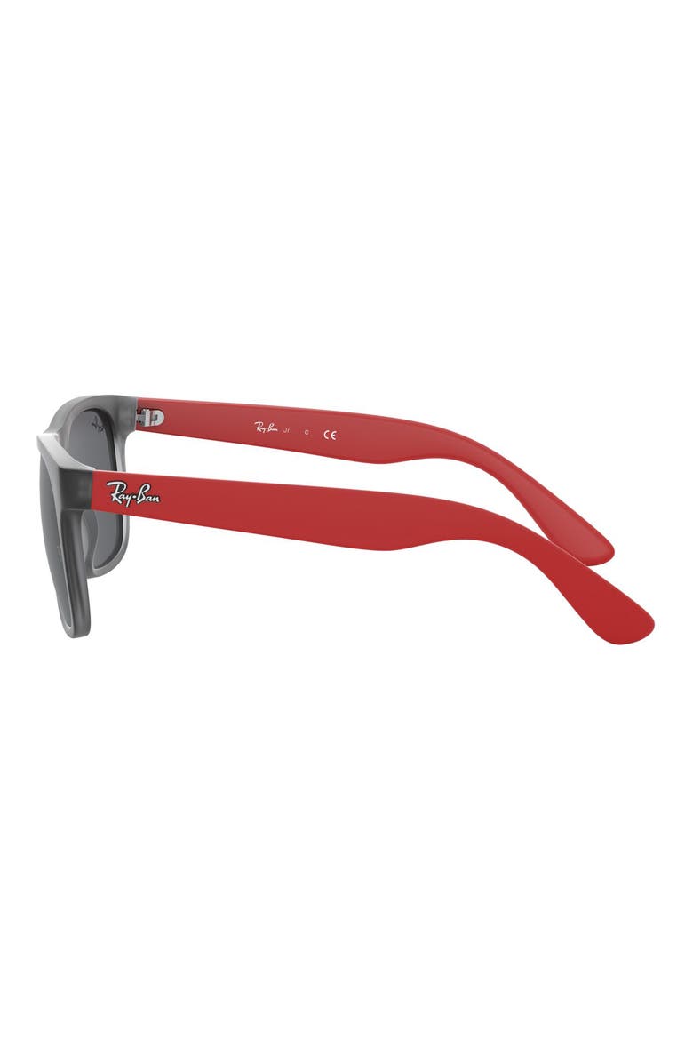 Junior Wayfarer 48mm Sunglasses, Alternate, color, TRANS GREY