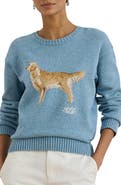 Lauren Ralph Lauren Intarsia Dog Sweater