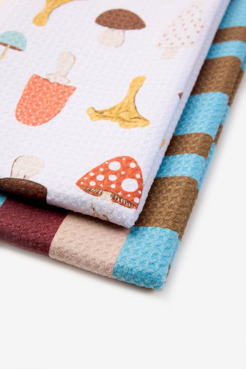 Geometry Kitchen Tea Towel Set In Multi