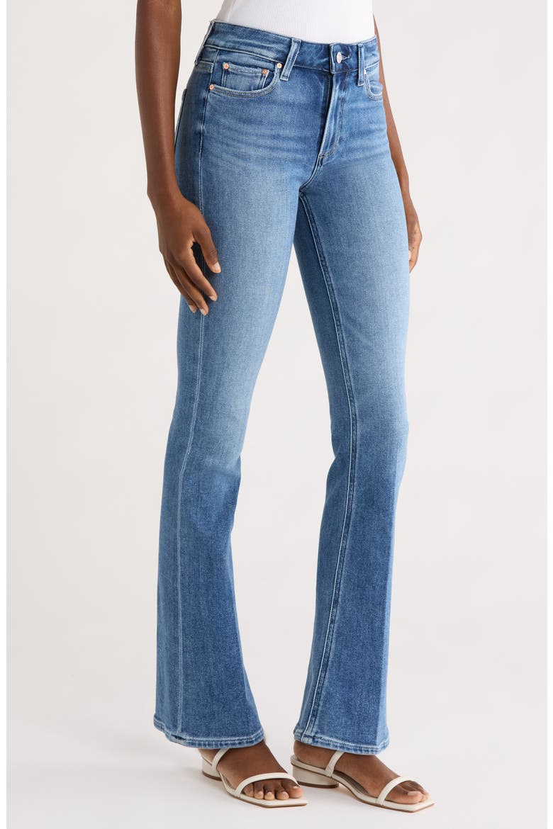 Manhattan High Waist Bootcut Jeans, Alternate, color, SHOWTIME