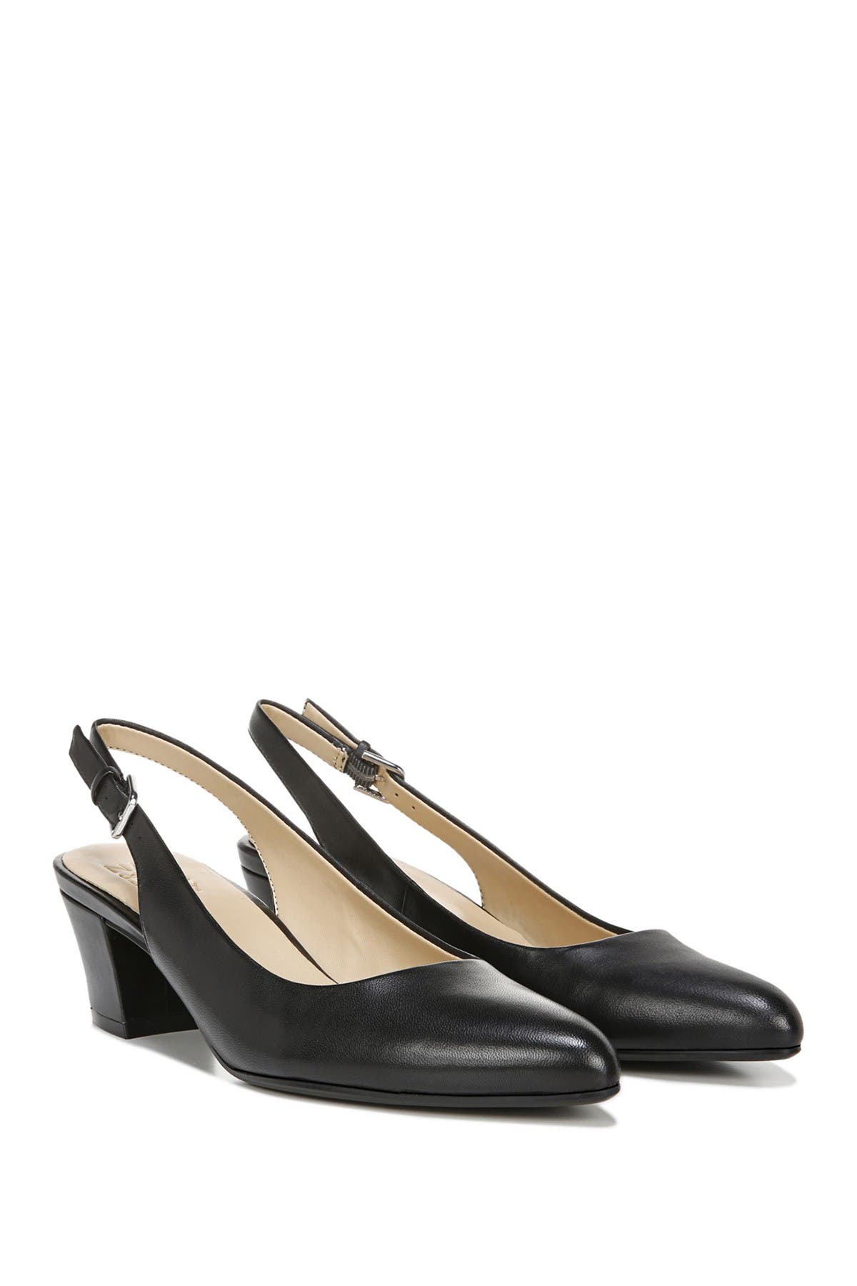 Naturalizer Charlee Leather Slingback Heel, Alternate, color, 