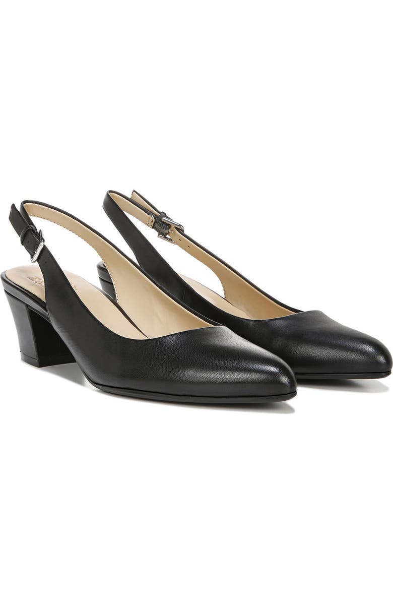 Naturalizer Charlee Leather Slingback Heel, Alternate, color,