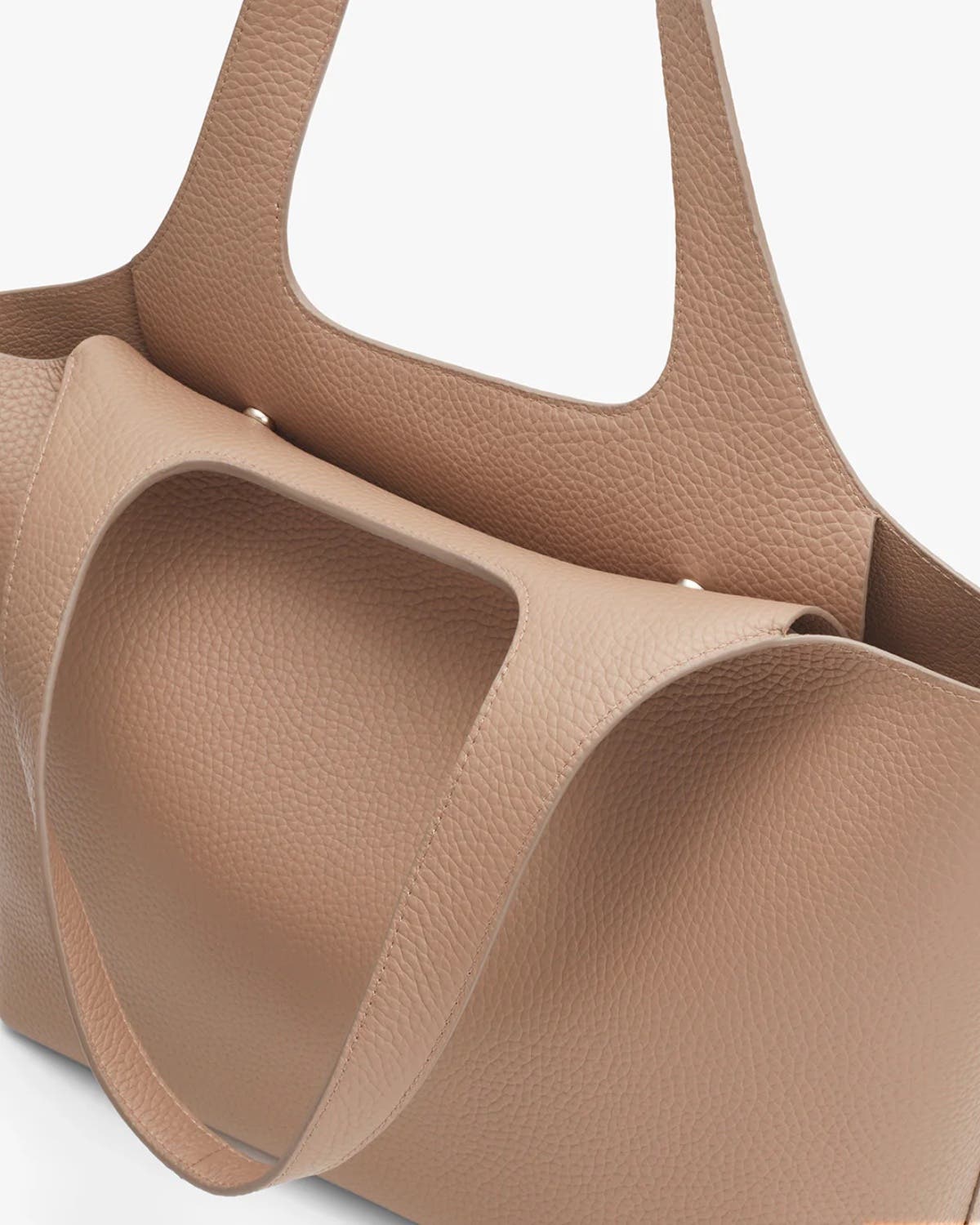 Cuyana System Tote 16-inch, Alternate, color, Cappuccino