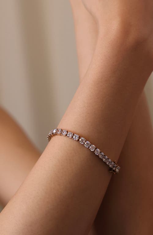 Rc Retro Chic Roman Dusk Tennis Bracelet In Gold