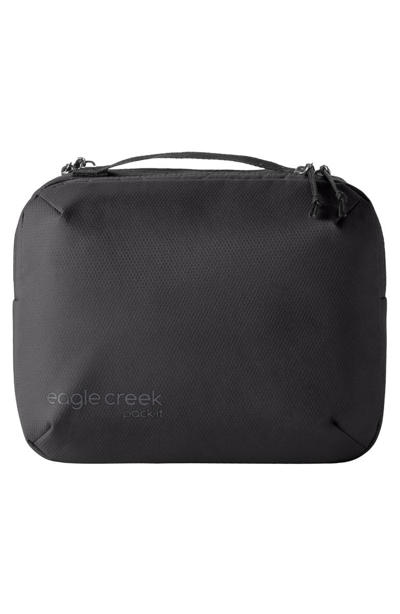EAGLE CREEK Pack-It Trifold Toiletry Kit, Main, color, Black