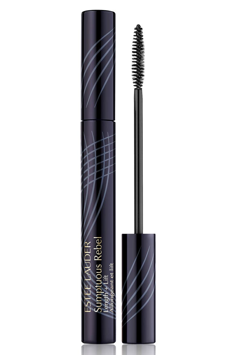 Sumptuous Rebel Length + Lift Mascara, Main, color, BLACK