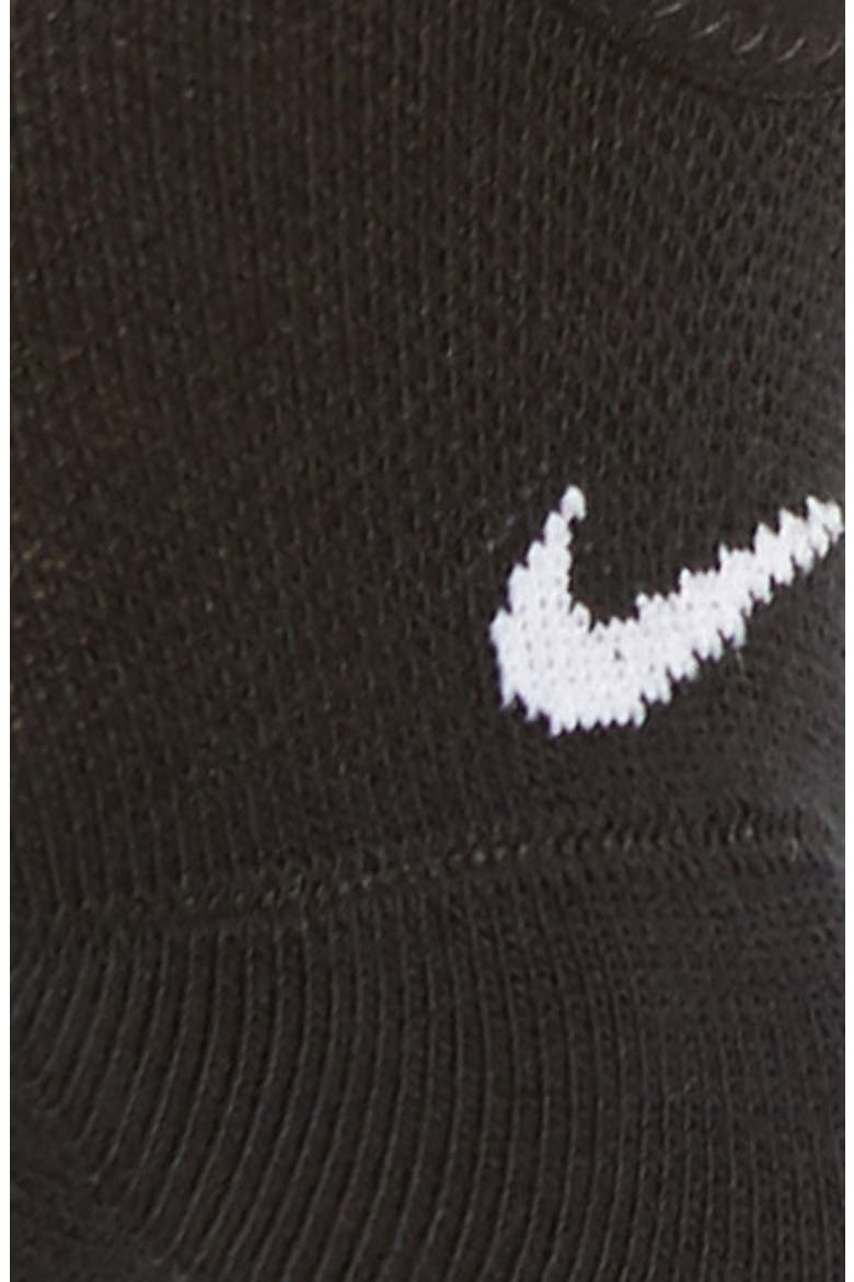 3-Pack No-Show Socks, Alternate, color, BLACK/ WHITE