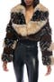 Portia Crop Faux Fur Jacket