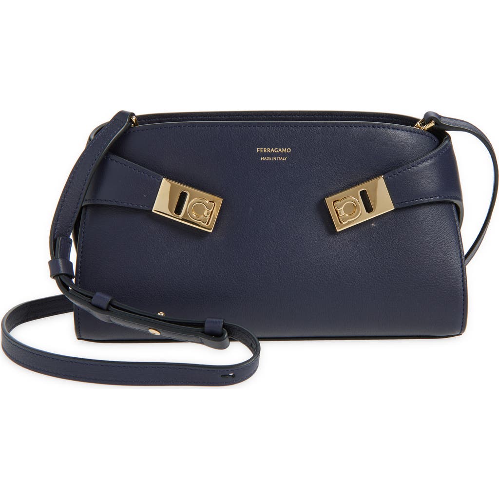 Ferragamo Mini Hug Leather Crossbody Bag