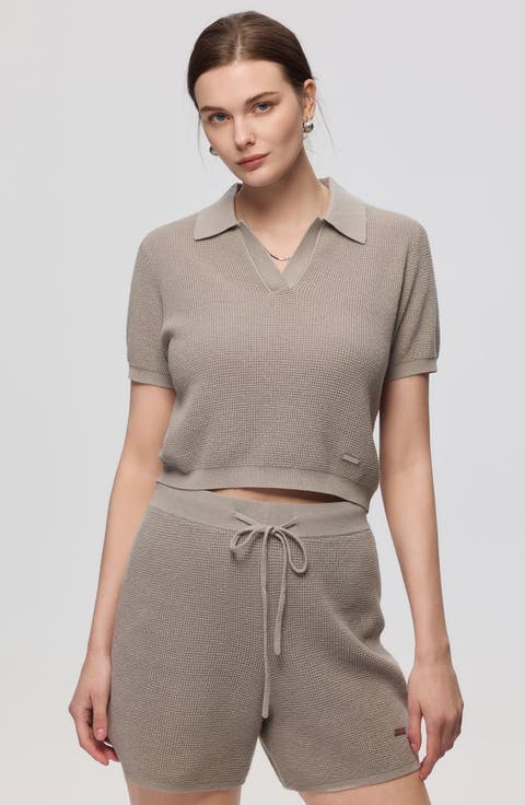 Noa Open Knit Shorts