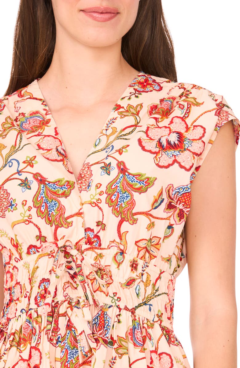 CeCe Cap Sleeve Minidress, Alternate, color,