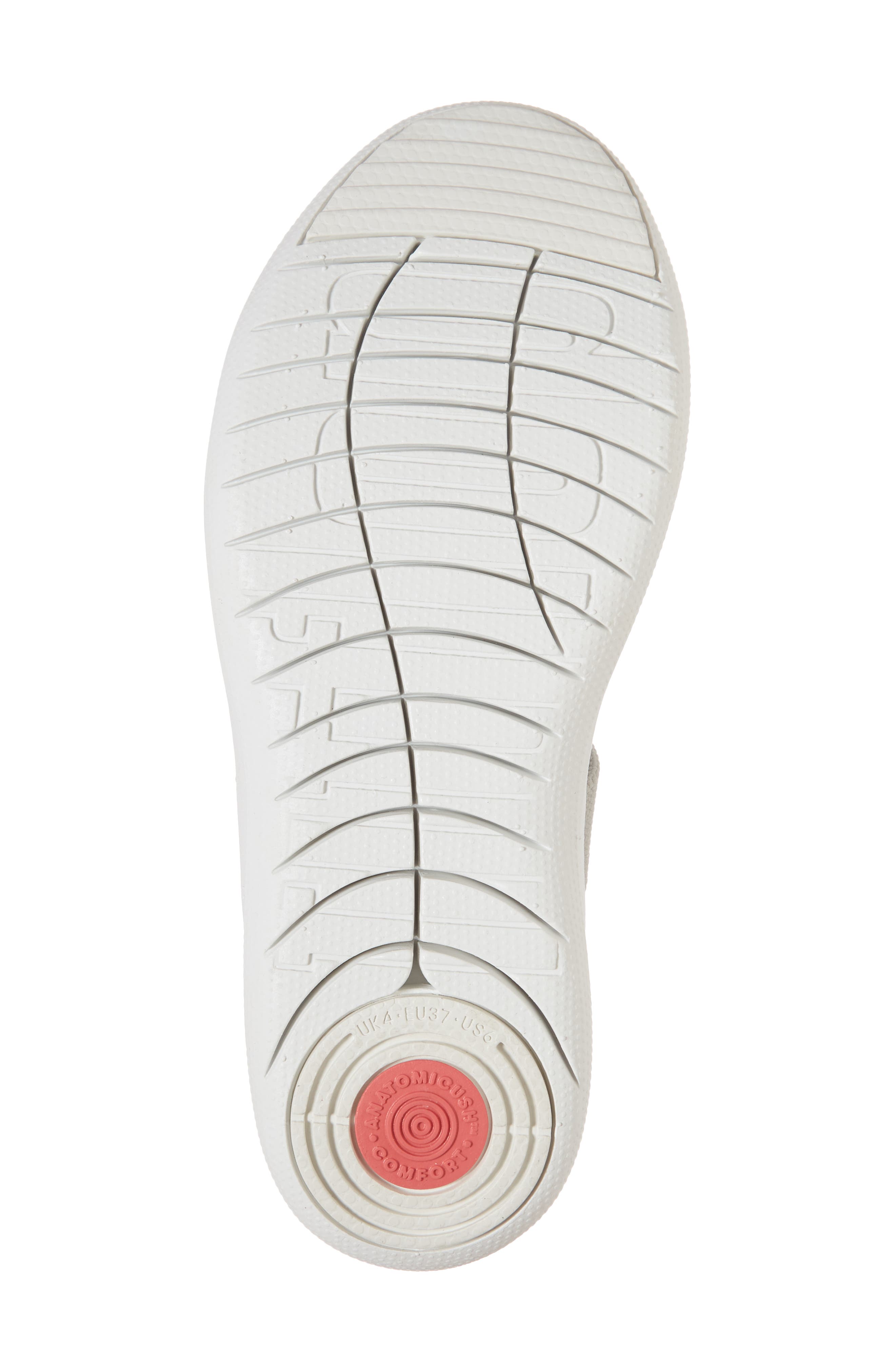 FitFlop Uberknit<sup>™</sup> Mary Jane Flat, Alternate, color, Metallic Silver/Urba
