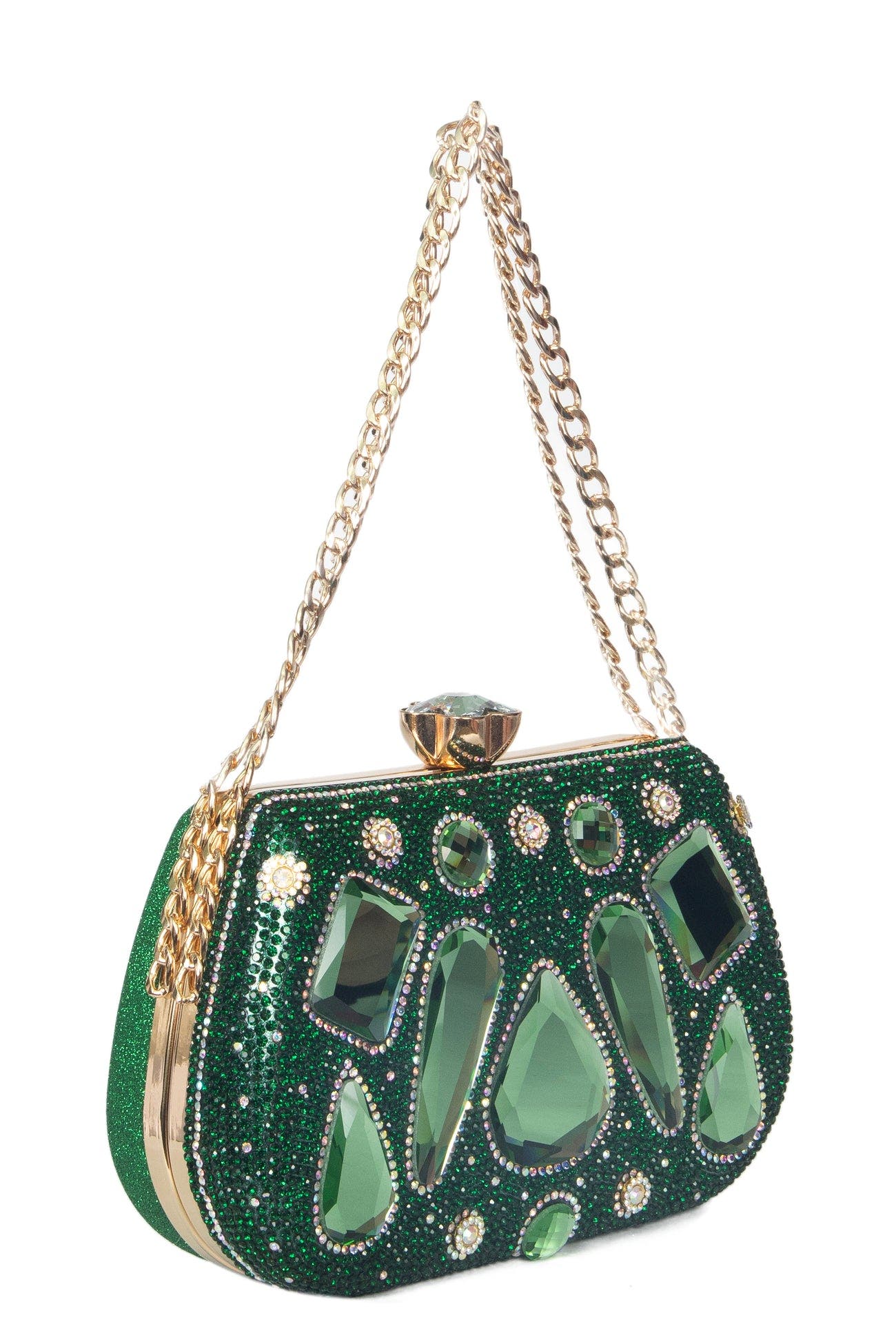 Sammie Clutch, Alternate, color, GREEN