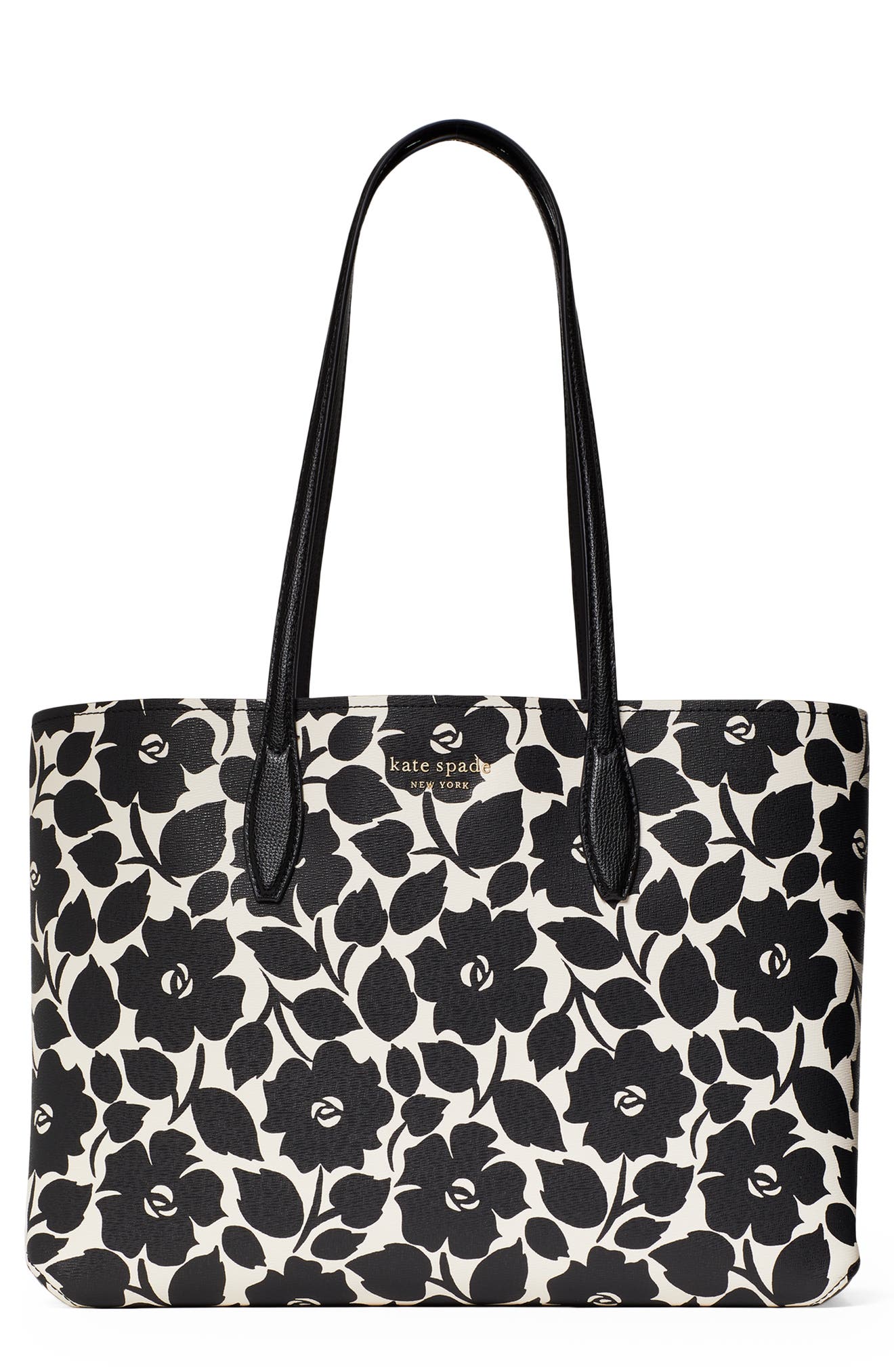 Kate Spade New York all day large leather tote, Main, color, 