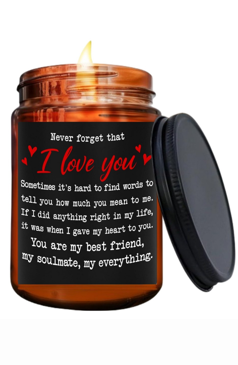 Lavender 10oz Vanilla Scented Soy Wax Candle