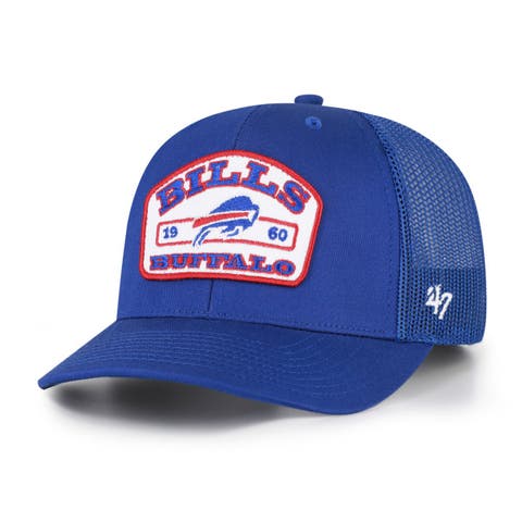 Men's '47 Royal Buffalo Bills  Roadway Adjustable Trucker Hat