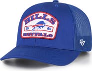 '47 Men's '47 Royal Buffalo Bills Roadway Adjustable Trucker Hat
