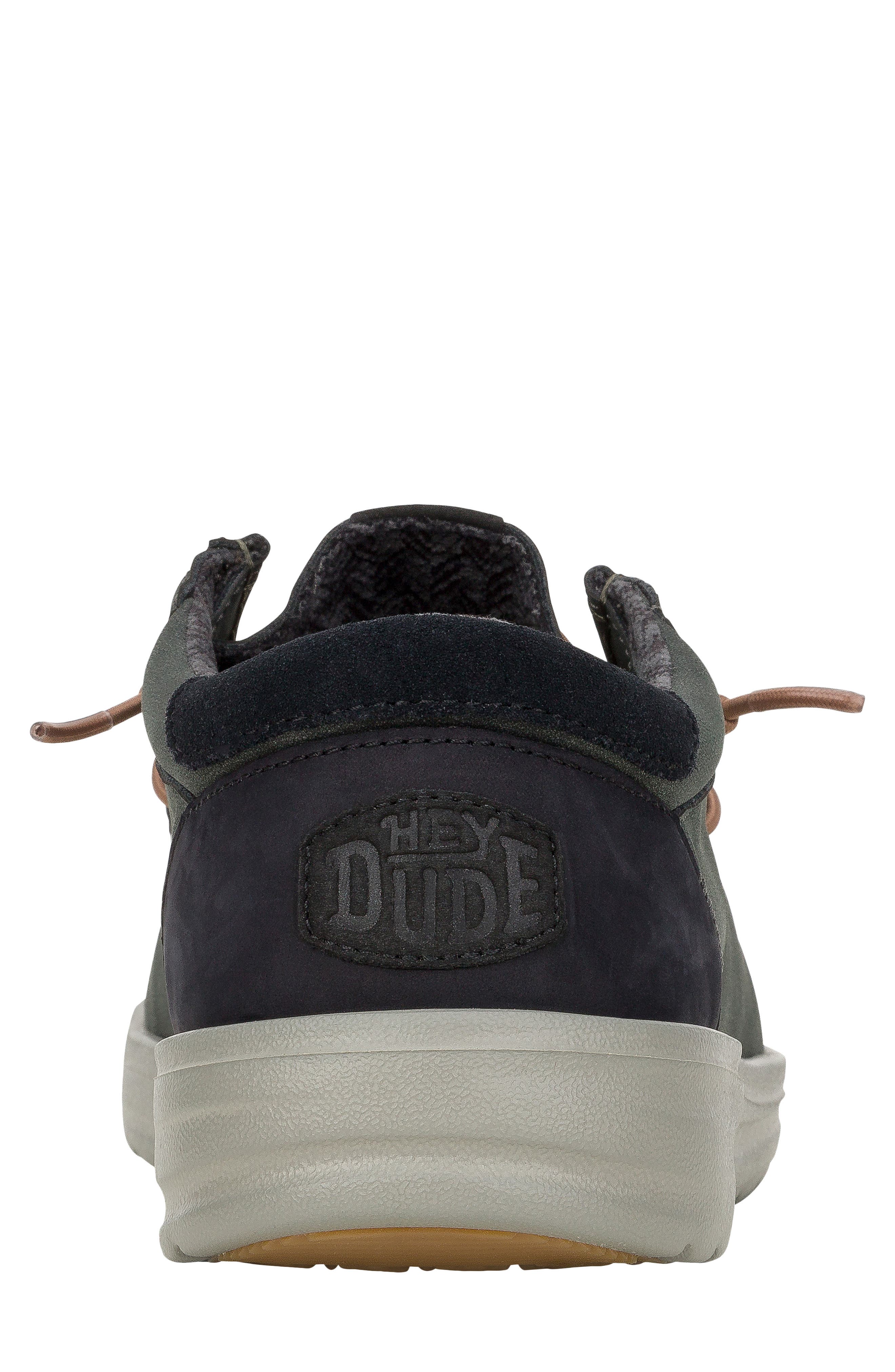 Hey Dude Wally Classic Lace-Up, Alternate, color, Black Oyster