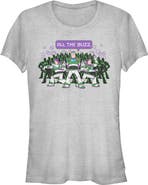 Toy Story 5 Juniors Toy Story 5 All The Buzz Clones T Shirt