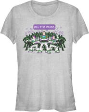 Toy Story 5 Juniors Toy Story 5 All The Buzz Clones T Shirt